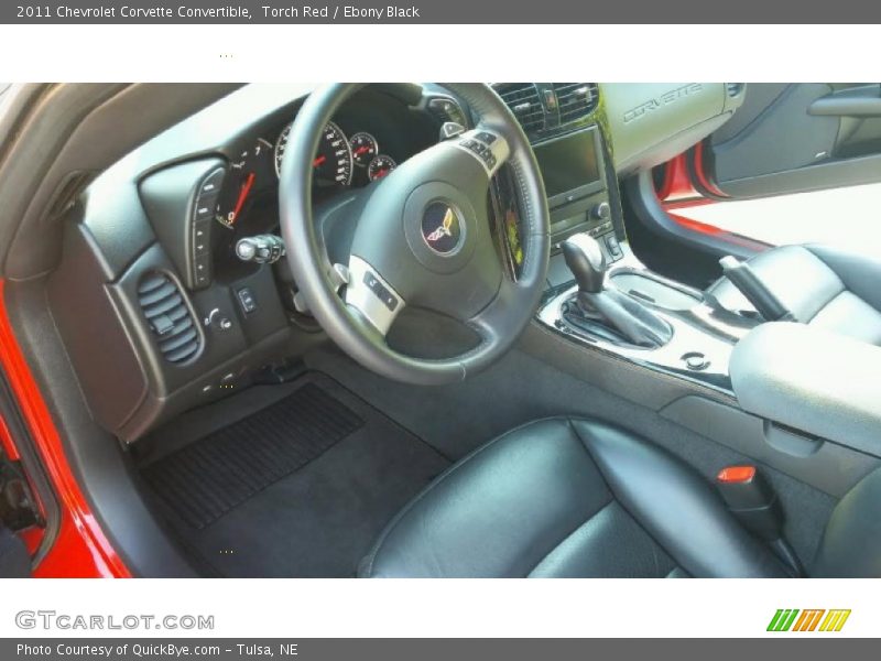 Torch Red / Ebony Black 2011 Chevrolet Corvette Convertible