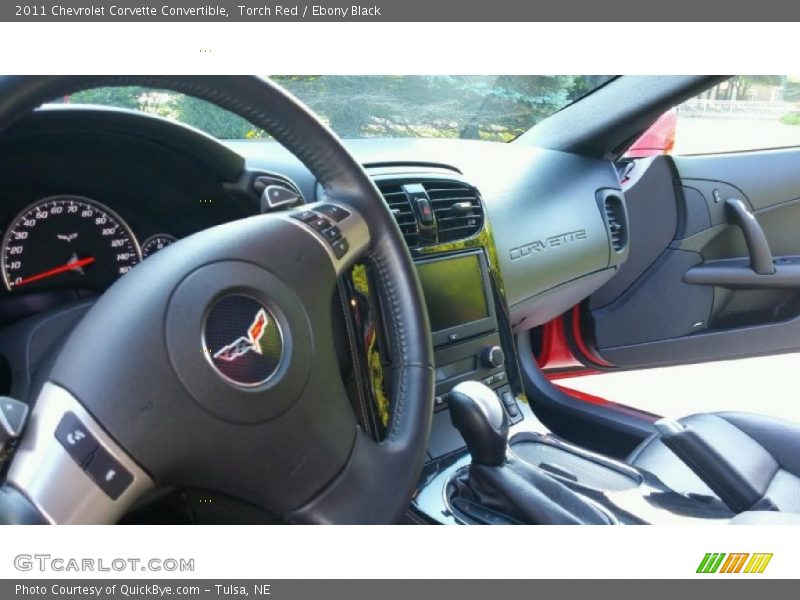 Torch Red / Ebony Black 2011 Chevrolet Corvette Convertible