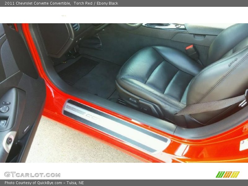 Torch Red / Ebony Black 2011 Chevrolet Corvette Convertible
