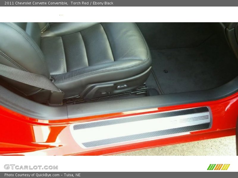 Torch Red / Ebony Black 2011 Chevrolet Corvette Convertible