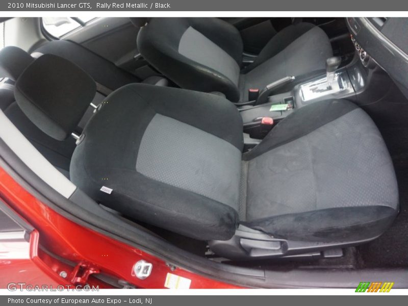 Rally Red Metallic / Black 2010 Mitsubishi Lancer GTS