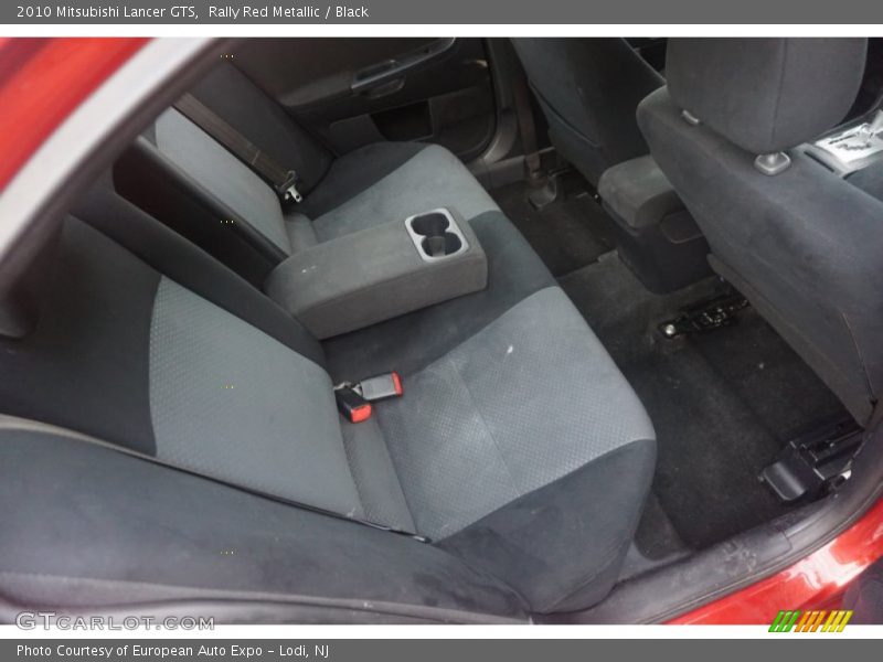 Rally Red Metallic / Black 2010 Mitsubishi Lancer GTS