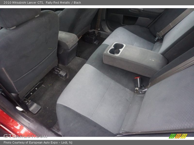 Rally Red Metallic / Black 2010 Mitsubishi Lancer GTS