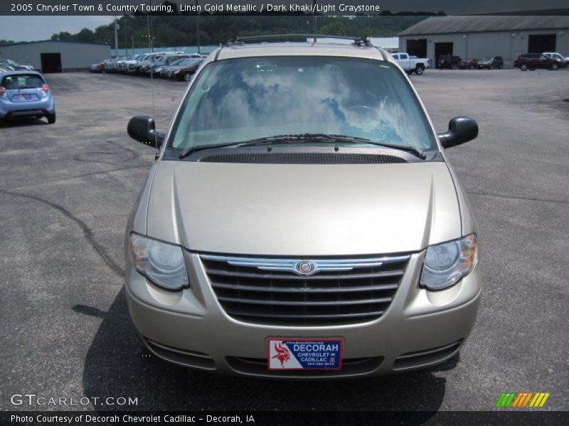 Linen Gold Metallic / Dark Khaki/Light Graystone 2005 Chrysler Town & Country Touring