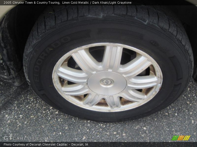Linen Gold Metallic / Dark Khaki/Light Graystone 2005 Chrysler Town & Country Touring