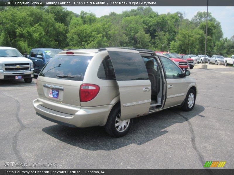 Linen Gold Metallic / Dark Khaki/Light Graystone 2005 Chrysler Town & Country Touring