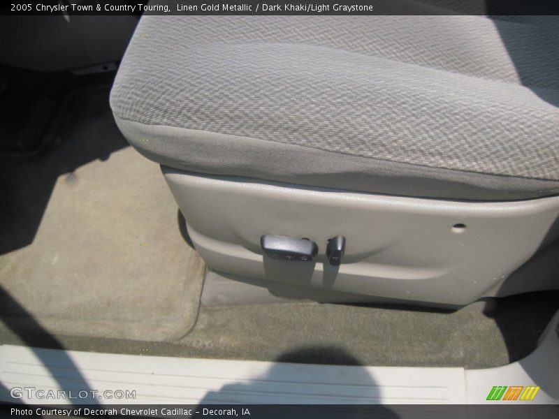 Linen Gold Metallic / Dark Khaki/Light Graystone 2005 Chrysler Town & Country Touring