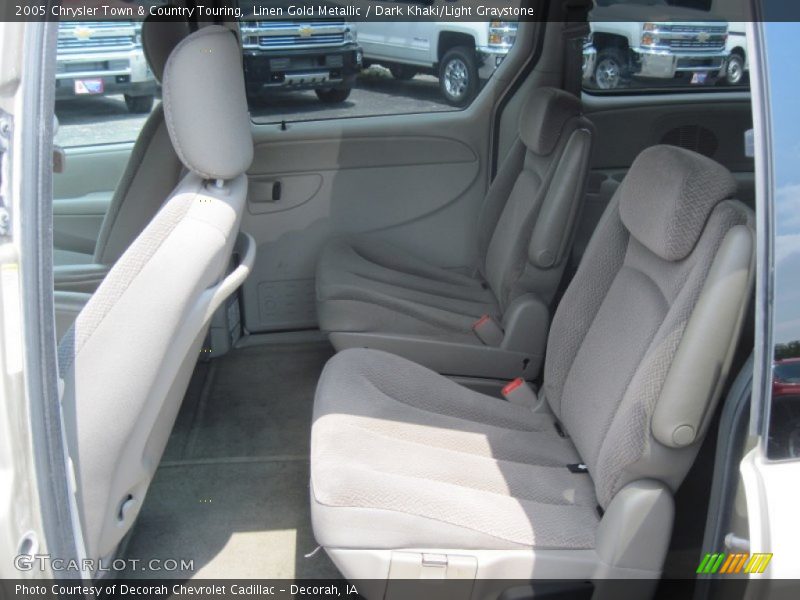 Linen Gold Metallic / Dark Khaki/Light Graystone 2005 Chrysler Town & Country Touring