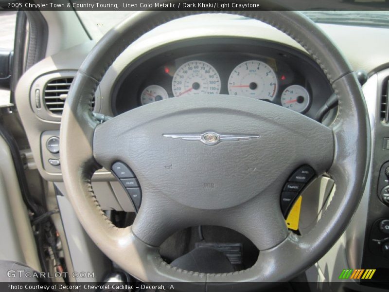 Linen Gold Metallic / Dark Khaki/Light Graystone 2005 Chrysler Town & Country Touring