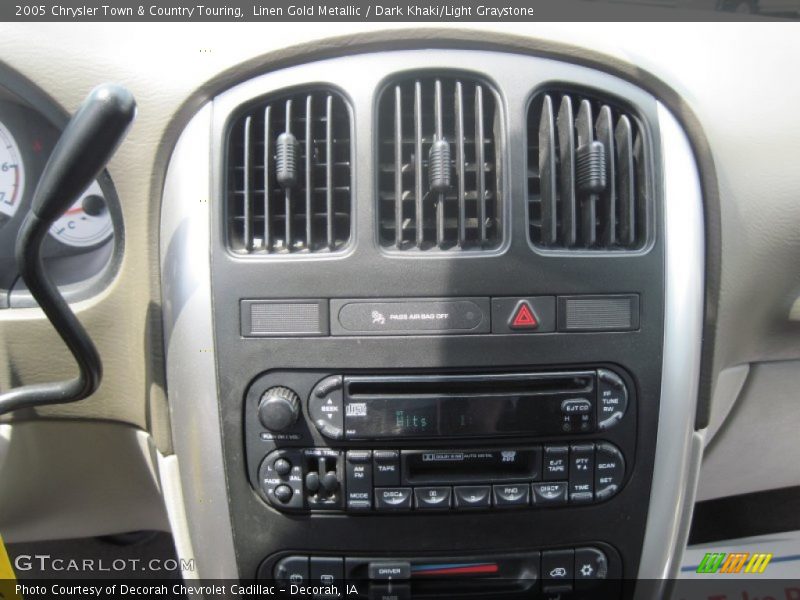 Linen Gold Metallic / Dark Khaki/Light Graystone 2005 Chrysler Town & Country Touring