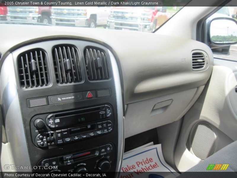 Linen Gold Metallic / Dark Khaki/Light Graystone 2005 Chrysler Town & Country Touring