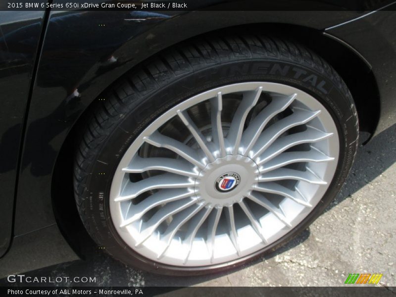 Jet Black / Black 2015 BMW 6 Series 650i xDrive Gran Coupe