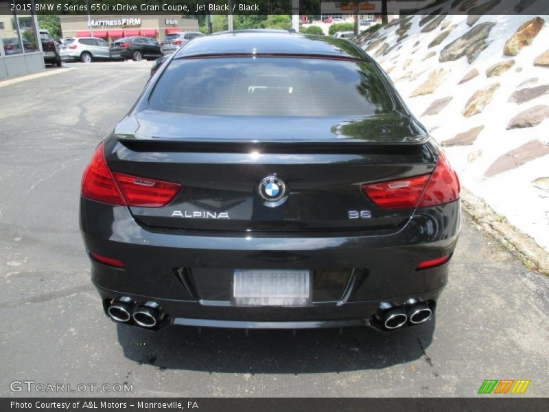 Jet Black / Black 2015 BMW 6 Series 650i xDrive Gran Coupe