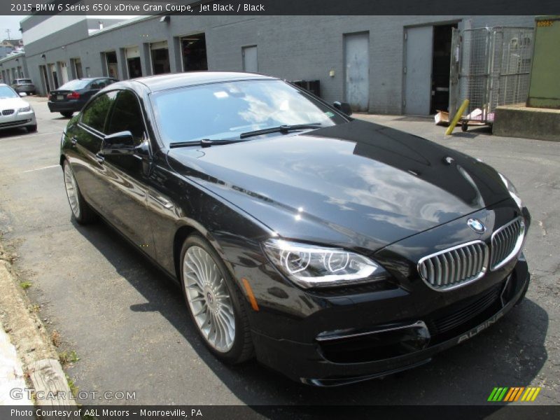 Jet Black / Black 2015 BMW 6 Series 650i xDrive Gran Coupe