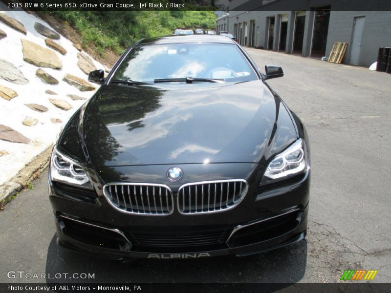 Jet Black / Black 2015 BMW 6 Series 650i xDrive Gran Coupe