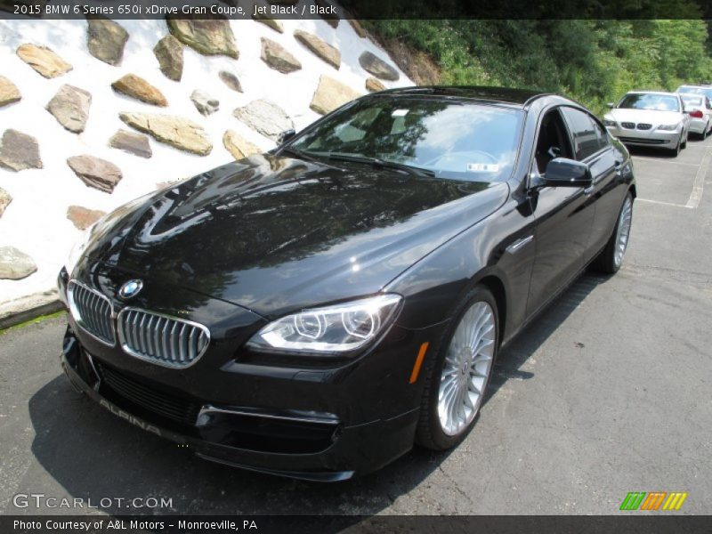 Jet Black / Black 2015 BMW 6 Series 650i xDrive Gran Coupe