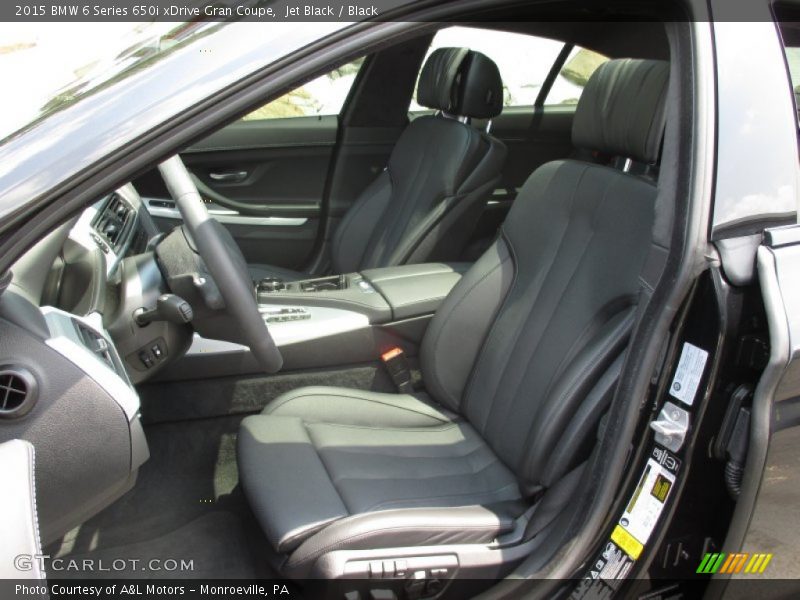 Jet Black / Black 2015 BMW 6 Series 650i xDrive Gran Coupe
