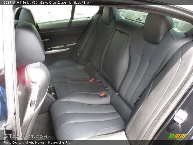 Jet Black / Black 2015 BMW 6 Series 650i xDrive Gran Coupe