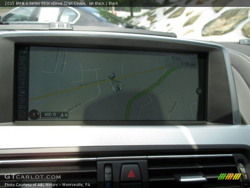 Jet Black / Black 2015 BMW 6 Series 650i xDrive Gran Coupe