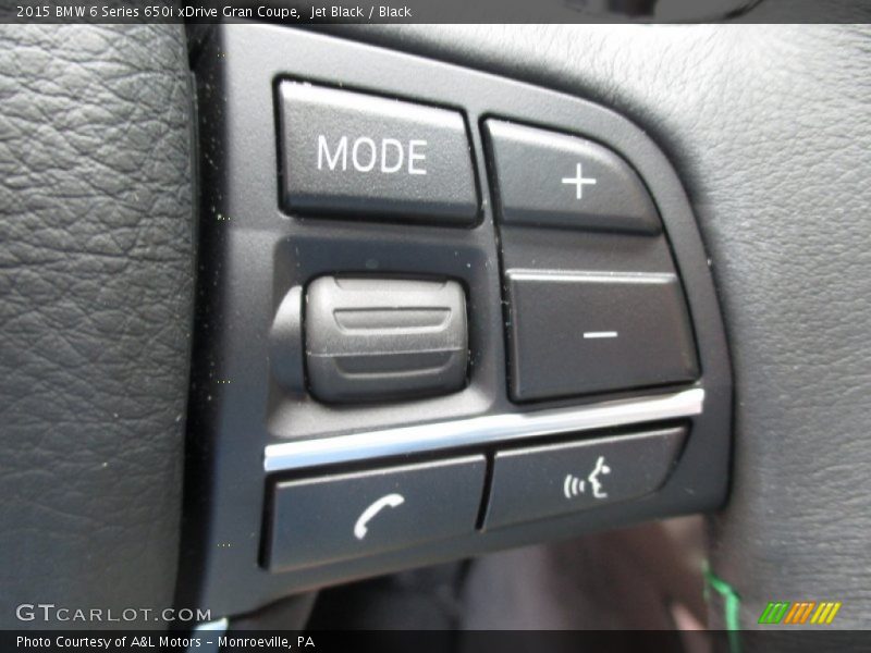 Jet Black / Black 2015 BMW 6 Series 650i xDrive Gran Coupe