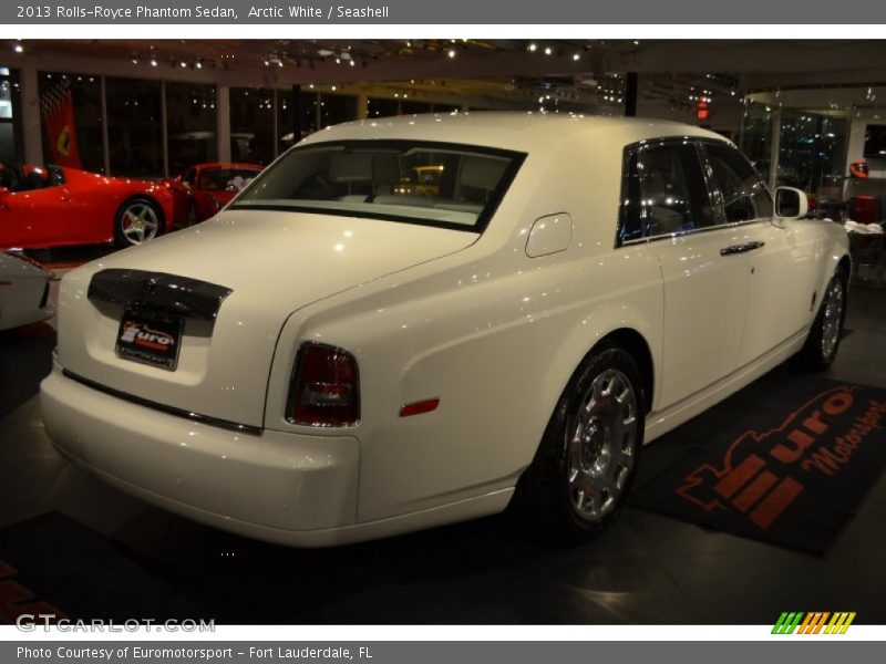 Arctic White / Seashell 2013 Rolls-Royce Phantom Sedan