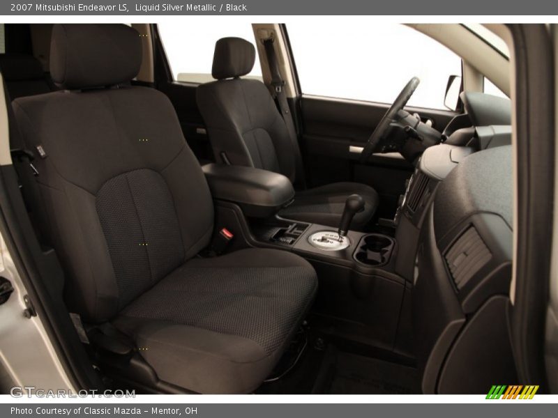Liquid Silver Metallic / Black 2007 Mitsubishi Endeavor LS