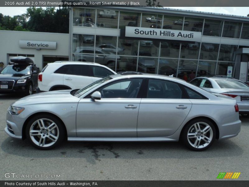 Florett Silver Metallic / Black 2016 Audi A6 2.0 TFSI Premium Plus quattro