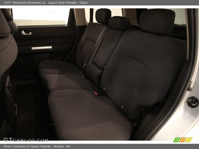 Liquid Silver Metallic / Black 2007 Mitsubishi Endeavor LS