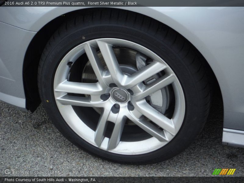 Florett Silver Metallic / Black 2016 Audi A6 2.0 TFSI Premium Plus quattro