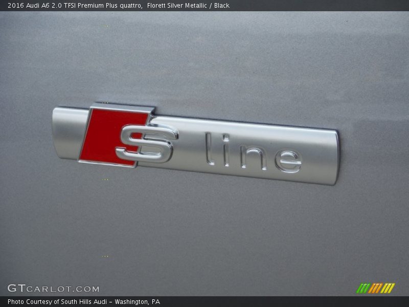 Florett Silver Metallic / Black 2016 Audi A6 2.0 TFSI Premium Plus quattro