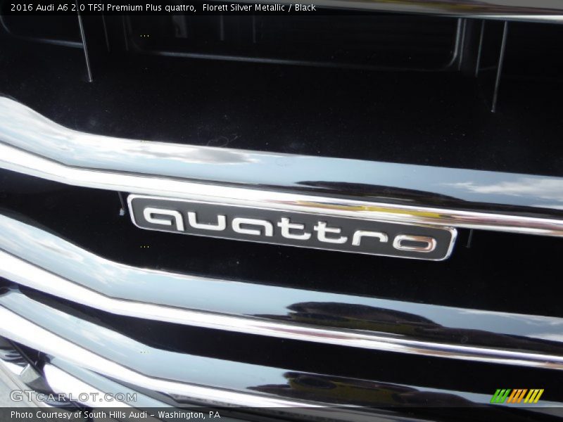 Florett Silver Metallic / Black 2016 Audi A6 2.0 TFSI Premium Plus quattro