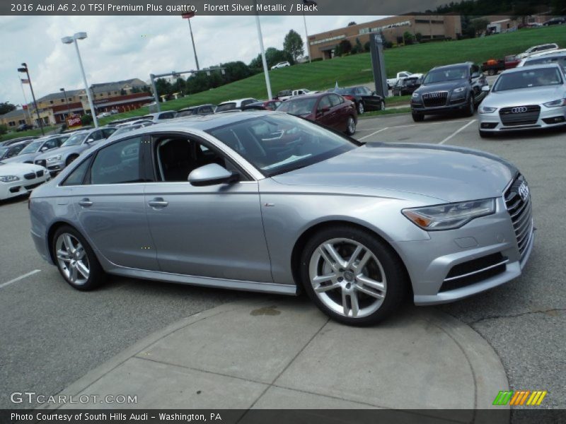 Florett Silver Metallic / Black 2016 Audi A6 2.0 TFSI Premium Plus quattro