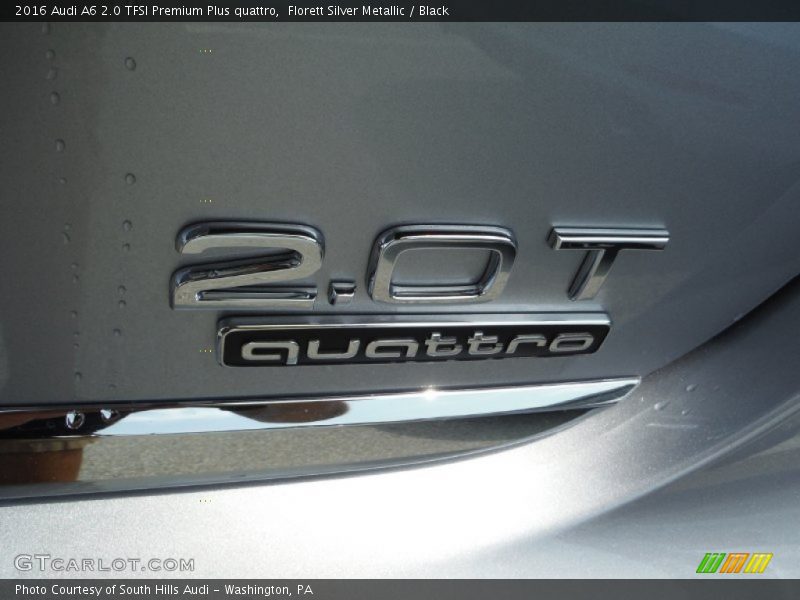 Florett Silver Metallic / Black 2016 Audi A6 2.0 TFSI Premium Plus quattro