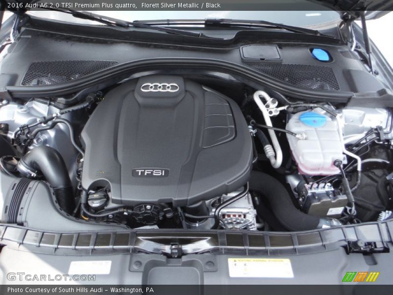  2016 A6 2.0 TFSI Premium Plus quattro Engine - 2.0 Liter TFSI Turbocharged DOHC 16-Valve VVT 4 Cylinder