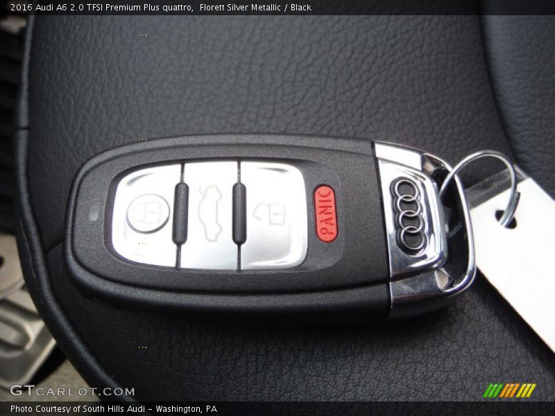 Florett Silver Metallic / Black 2016 Audi A6 2.0 TFSI Premium Plus quattro