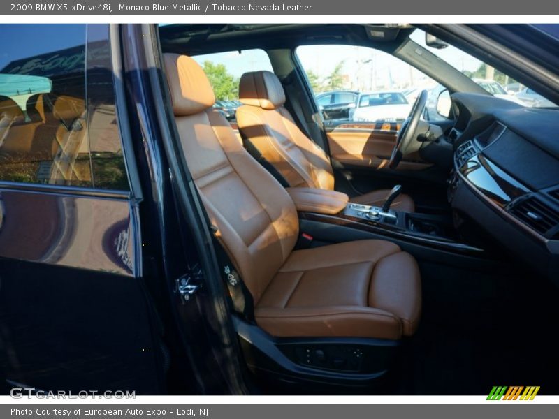 Monaco Blue Metallic / Tobacco Nevada Leather 2009 BMW X5 xDrive48i