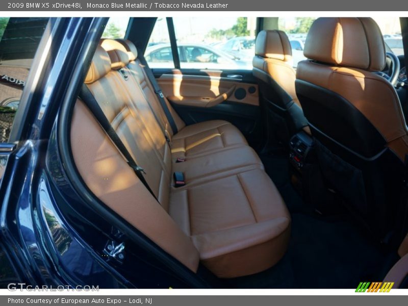 Monaco Blue Metallic / Tobacco Nevada Leather 2009 BMW X5 xDrive48i