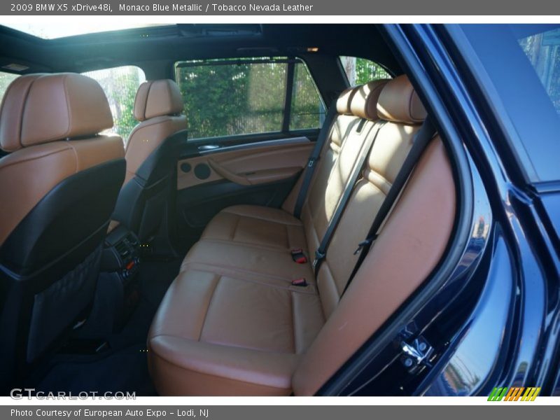 Monaco Blue Metallic / Tobacco Nevada Leather 2009 BMW X5 xDrive48i