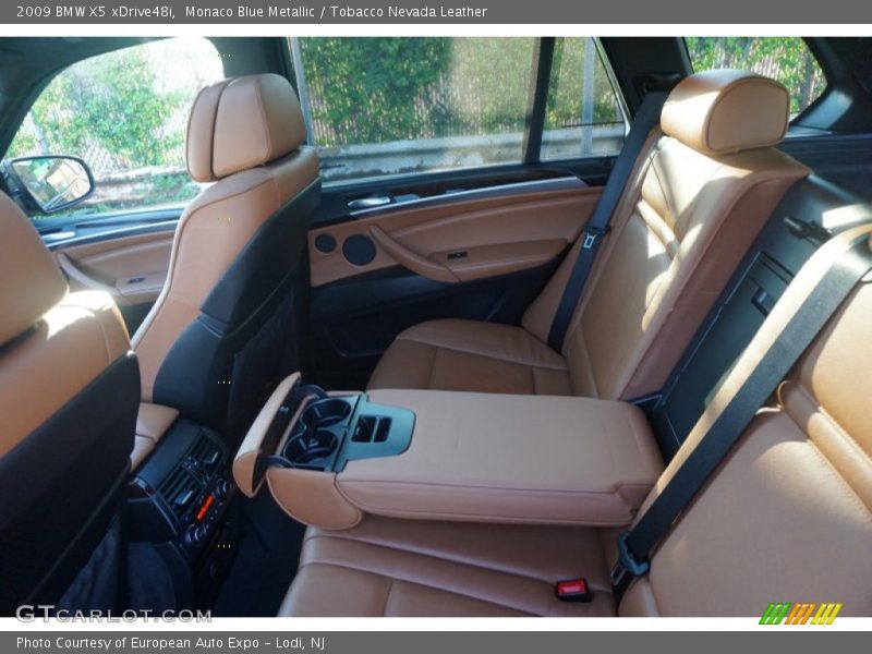 Monaco Blue Metallic / Tobacco Nevada Leather 2009 BMW X5 xDrive48i