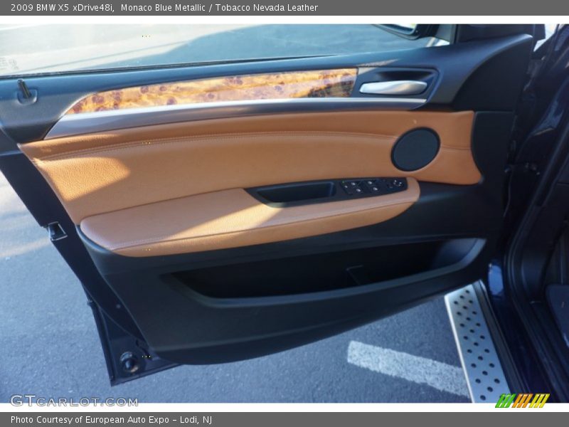 Monaco Blue Metallic / Tobacco Nevada Leather 2009 BMW X5 xDrive48i