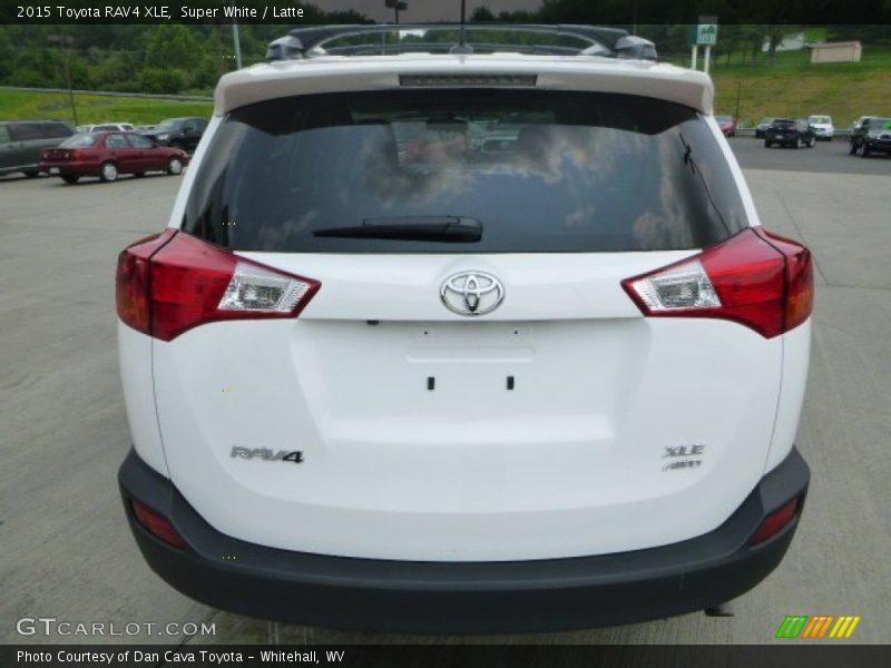 Super White / Latte 2015 Toyota RAV4 XLE