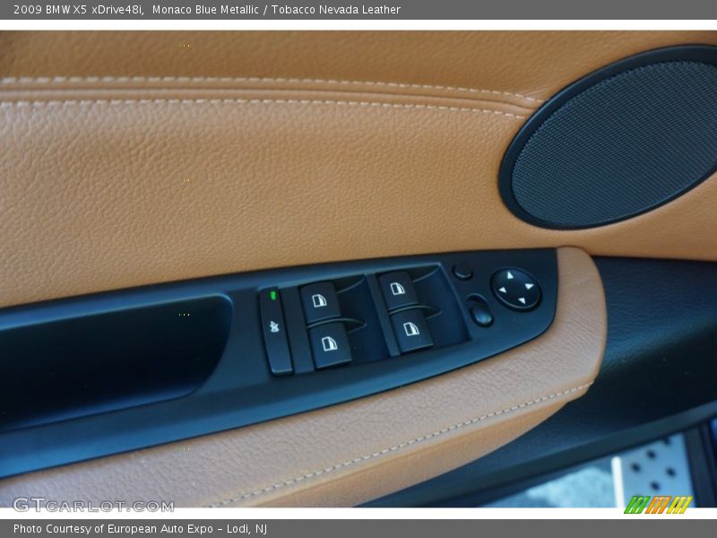 Monaco Blue Metallic / Tobacco Nevada Leather 2009 BMW X5 xDrive48i