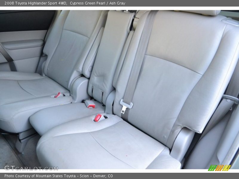 Cypress Green Pearl / Ash Gray 2008 Toyota Highlander Sport 4WD