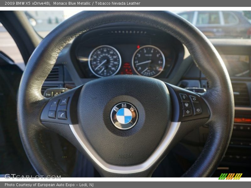 Monaco Blue Metallic / Tobacco Nevada Leather 2009 BMW X5 xDrive48i