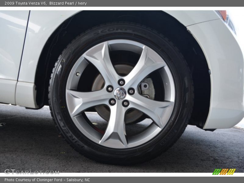 Blizzard Pearl / Ivory 2009 Toyota Venza V6