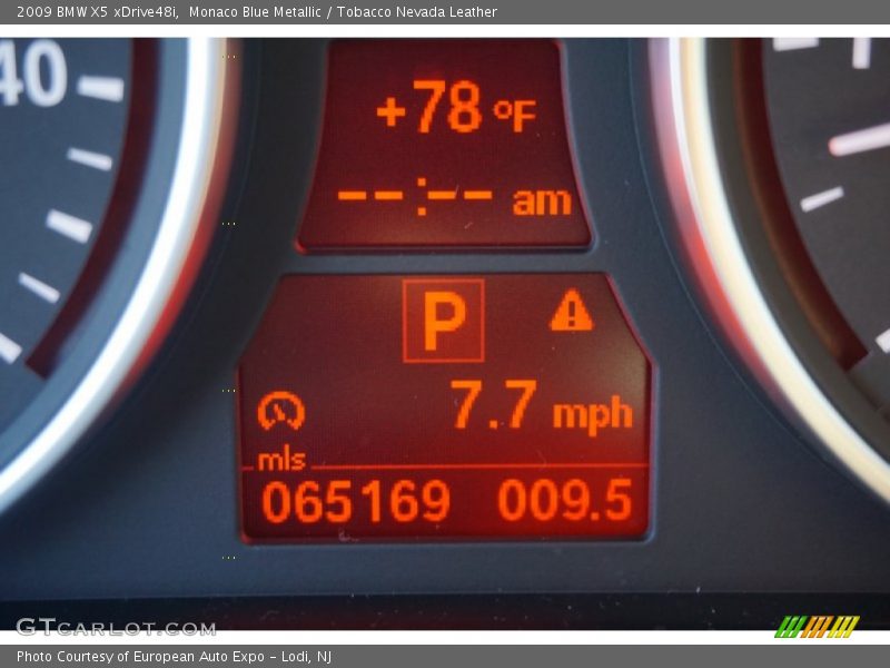 Monaco Blue Metallic / Tobacco Nevada Leather 2009 BMW X5 xDrive48i