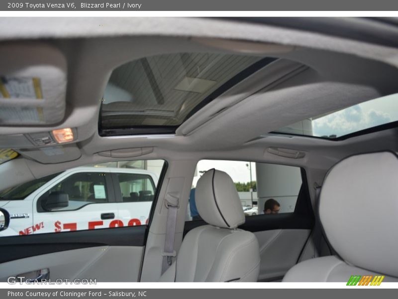 Blizzard Pearl / Ivory 2009 Toyota Venza V6