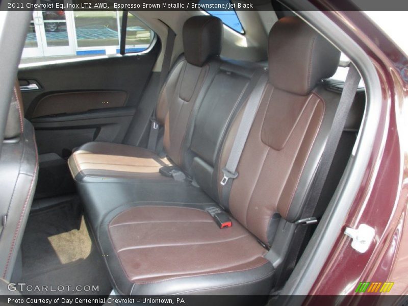 Espresso Brown Metallic / Brownstone/Jet Black 2011 Chevrolet Equinox LTZ AWD