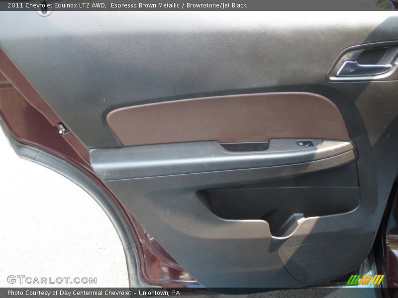 Espresso Brown Metallic / Brownstone/Jet Black 2011 Chevrolet Equinox LTZ AWD