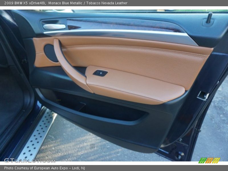 Monaco Blue Metallic / Tobacco Nevada Leather 2009 BMW X5 xDrive48i